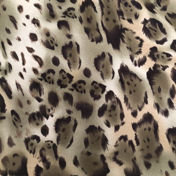 LE SUIT Women Thin Polyester A-line Skirt Multicolor Animal Print Size 8 Zipper - Picture 3 of 11